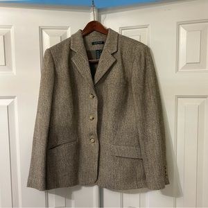 Wool Blend Blazer